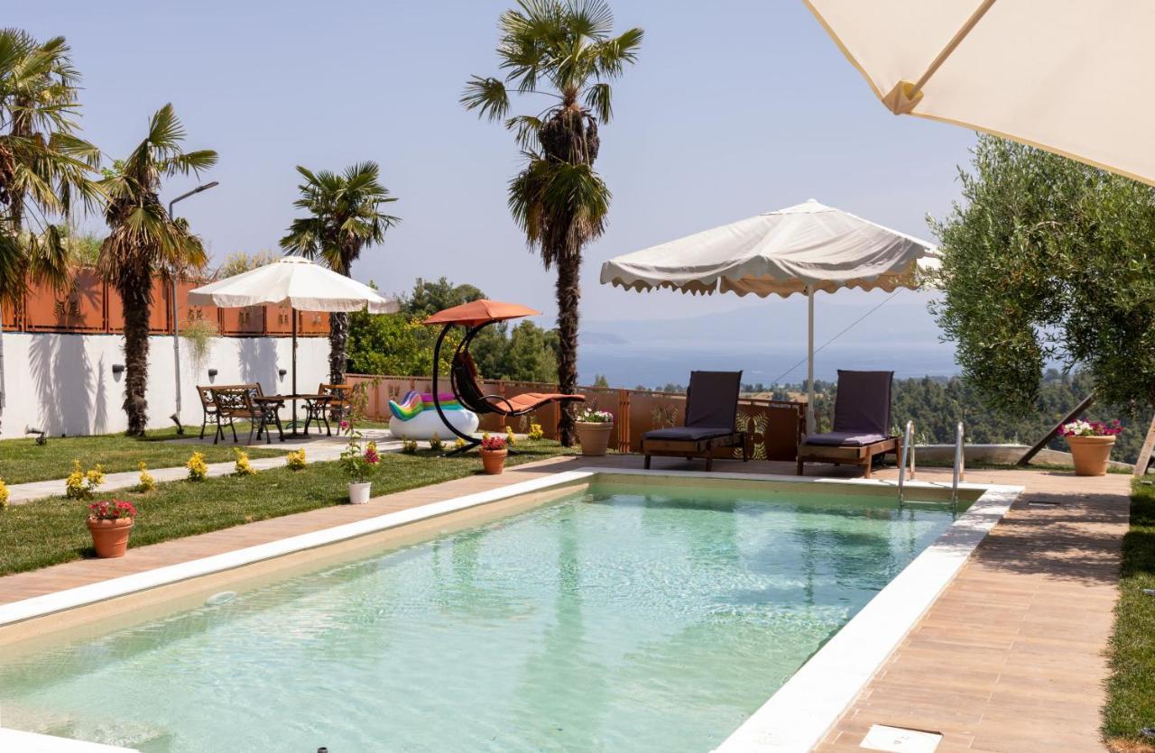 Pefkohori Golden Mountain Beach Villas Exteriör bild