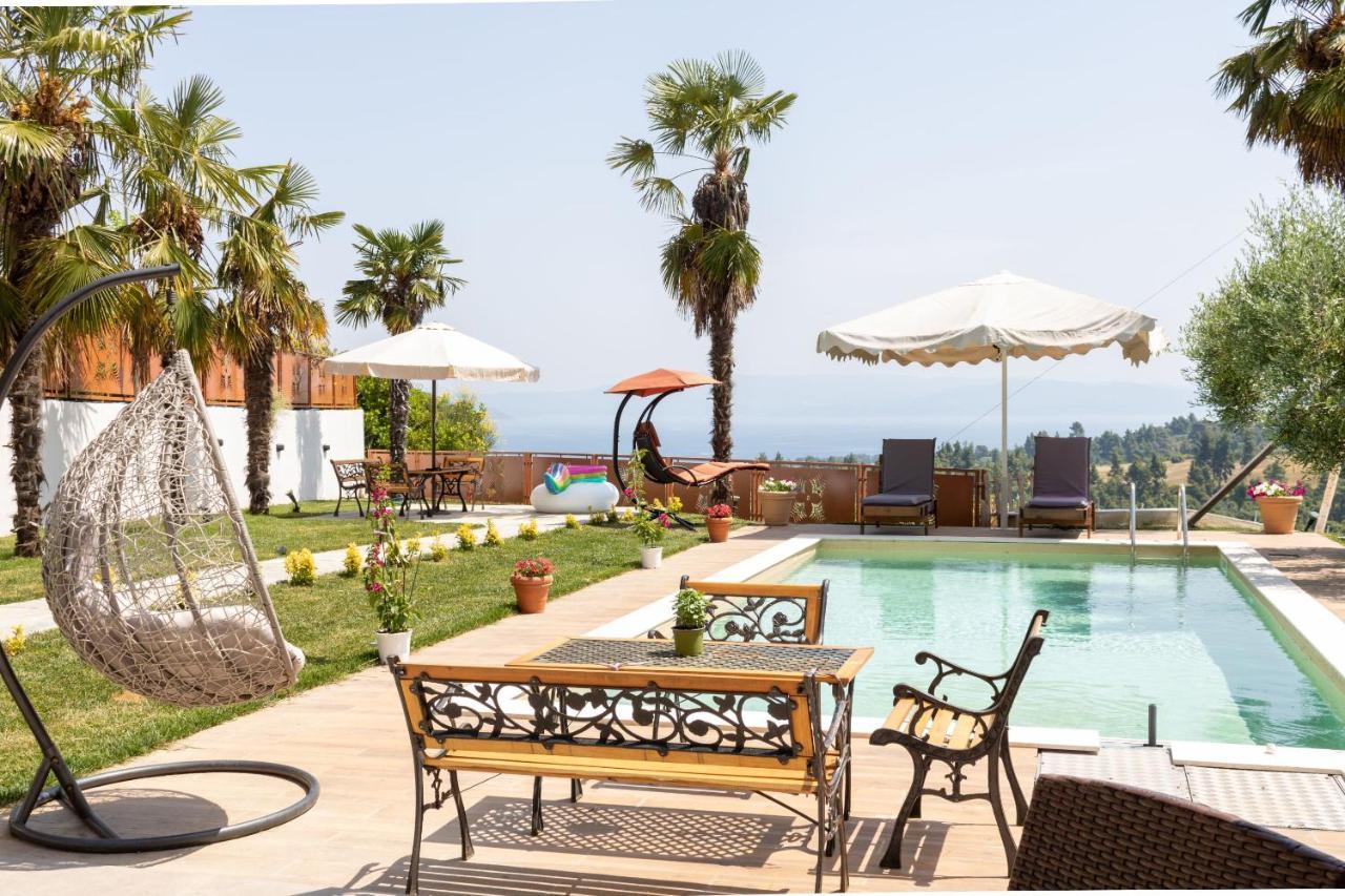 Pefkohori Golden Mountain Beach Villas Exteriör bild